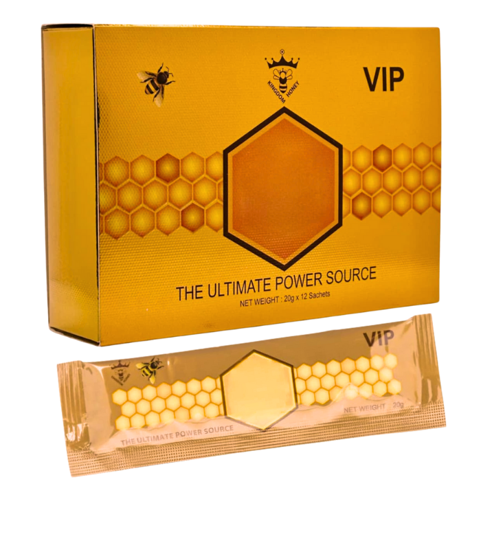 12 SACHETS YELLOW HONEY PACKS 20G